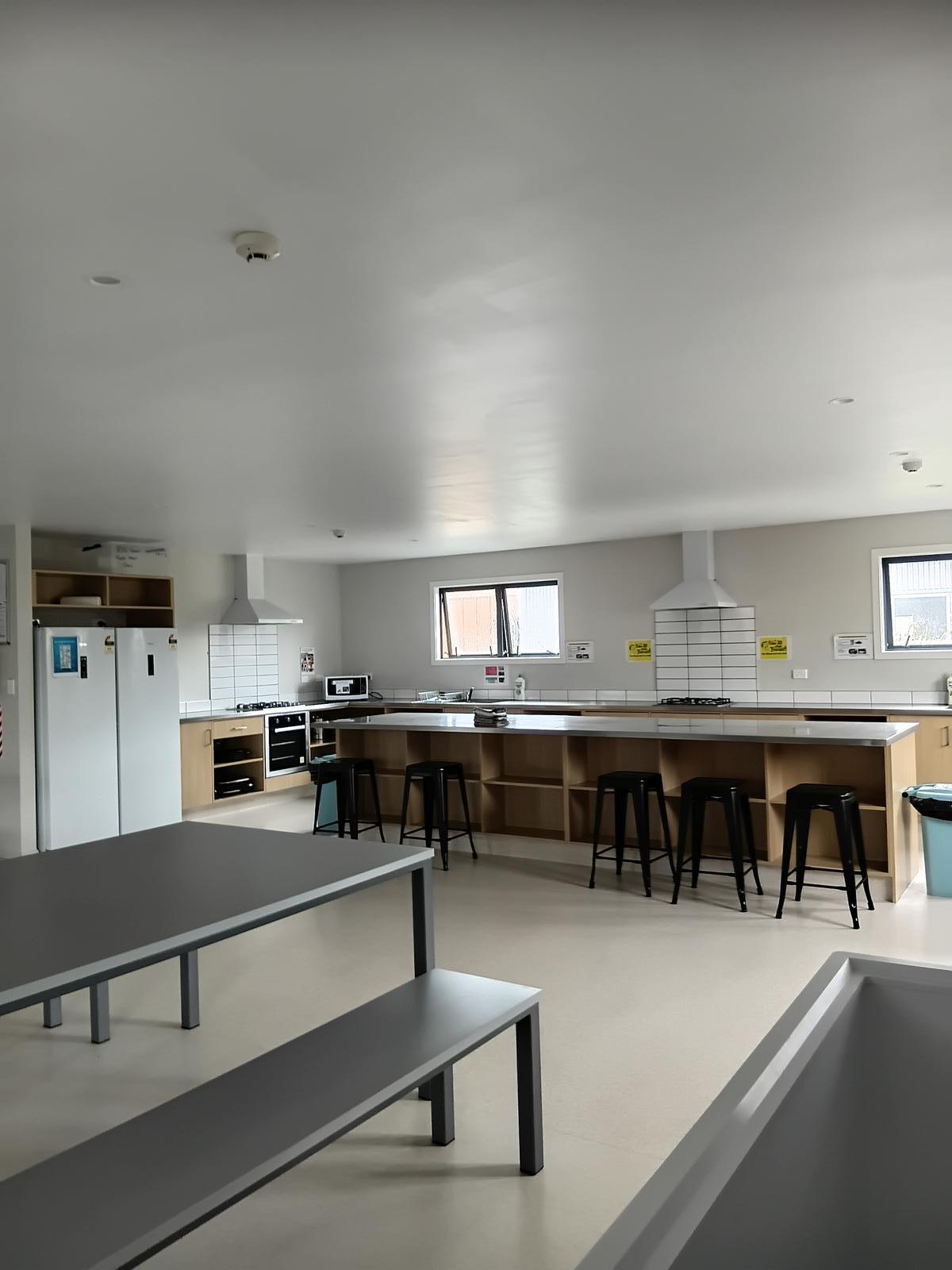 Dining room connected to kitchen
